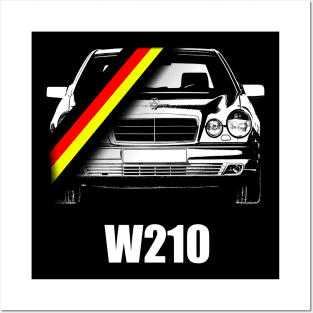 Mercedes W210 E-class Posters and Art